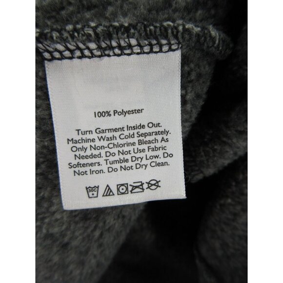 Eddie Bauer Jacket Large Windbreaker Fleece Lined Heathered Full Zip - Picture 10 of 11